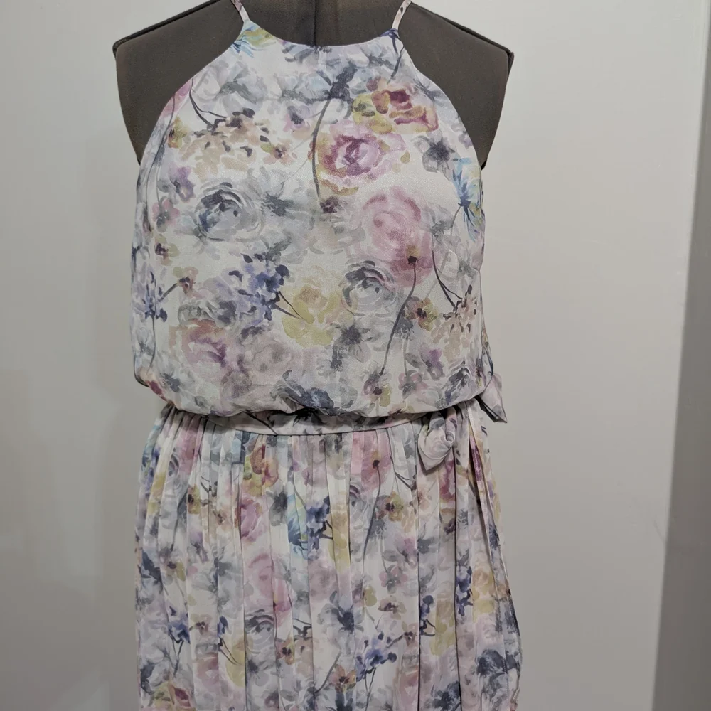 BHLDN Floral Maxi Dress in Soft Pastels - Picture 2 of 4